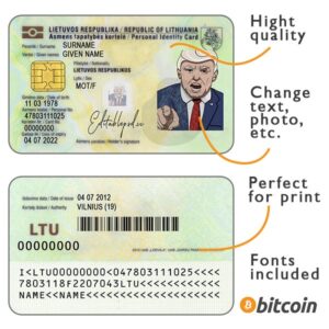 identity card lithuania psd